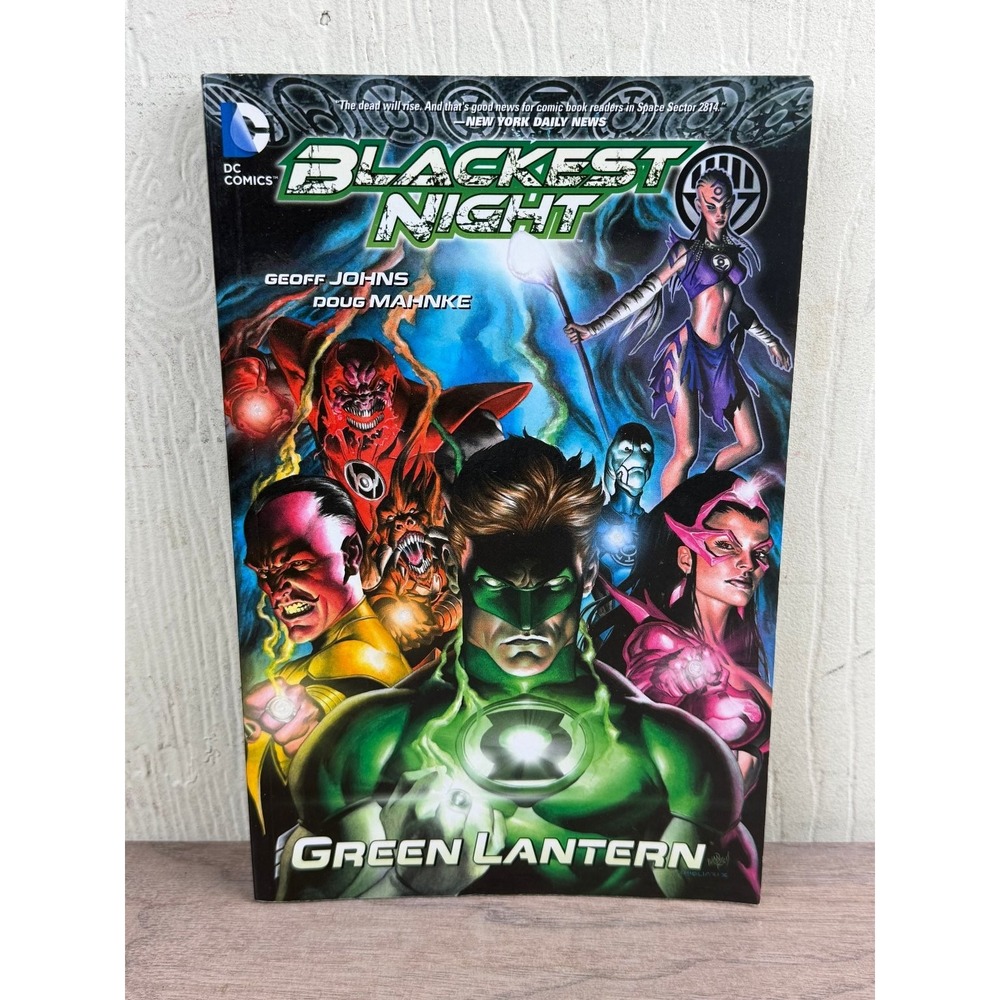 Blackest Night Green Lantern TPB DC Comics Geoff Johns Doug Mahnke